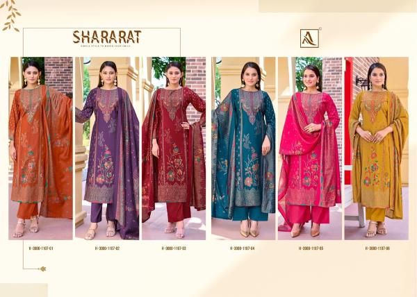 Alok suits shararat dress materials wholesale